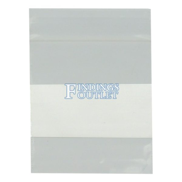 2"x2" ZipLock Plastic Bags Reclosable Pack of 100 Poly Baggies w/ Writing Block - Image 2