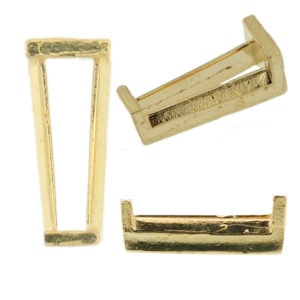 14K Yellow Gold Tapered Baguette Low Base Head Setting Mounting 0.05ct - 0.75ct