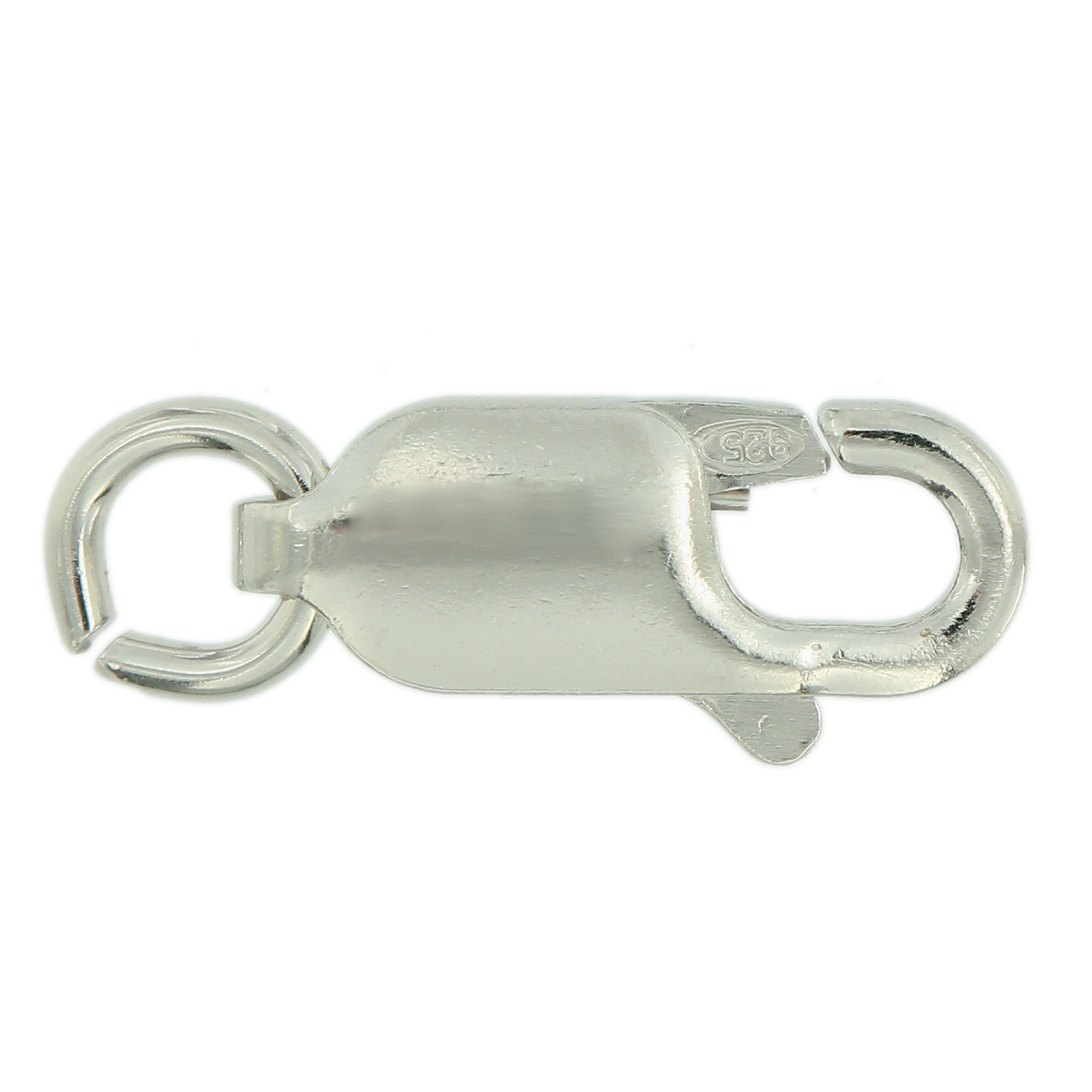 Sterling Silver 925 Lobster Clasp Bracelet Chain Replacement Lock  13.5x5.25mm - Findings Outlet