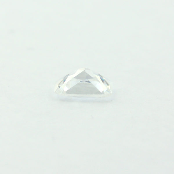 Loose Emerald Cut Clear CZ Gemstone Cubic Zirconia April Birthstone Down