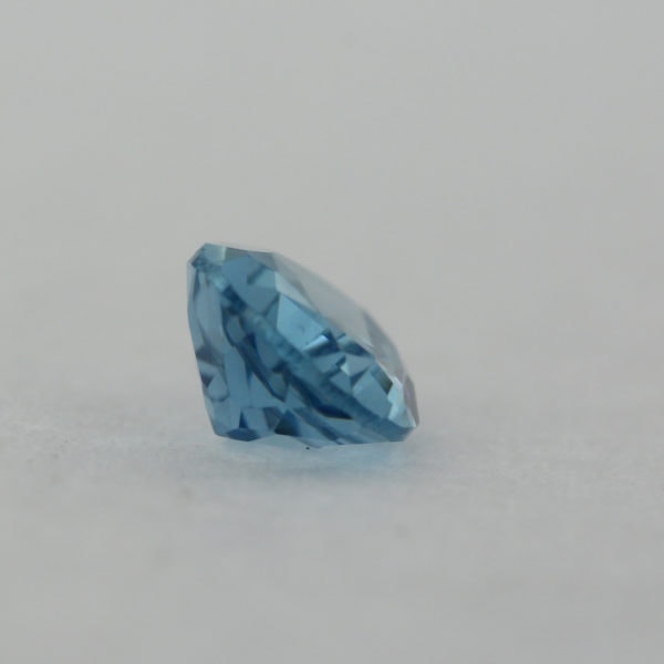 Loose Pear Shape Aquamarine CZ Gemstone Cubic Zirconia March Birthstone Back