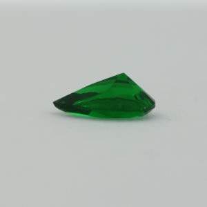Loose Pear Shape Emerald CZ Gemstone Cubic Zirconia May Birthstone Down