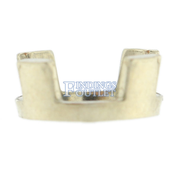 14K White Gold Round Low Base Head Setting Mounting 4 Prong - Image 5