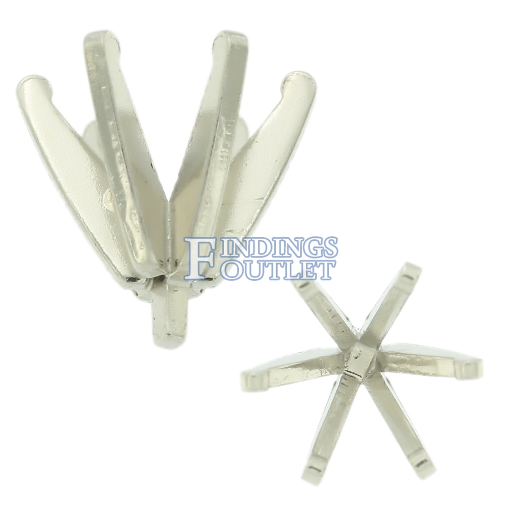 Platinum Round 4 Prong Peg Head Setting Standard Style For Center Stone USA