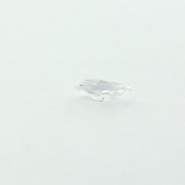 Loose Marquise Cut Clear CZ Gemstone Cubic Zirconia April Birthstone Side