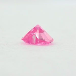 Loose Heart Shape Pink CZ Gemstone Cubic Zirconia October Birthstone Down