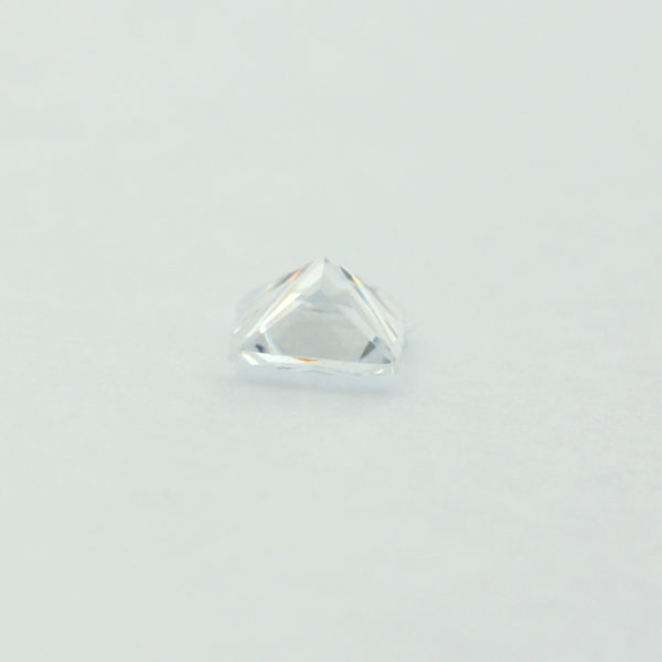 Loose Princess Cut Clear CZ Gemstone Cubic Zirconia April Birthstone Down