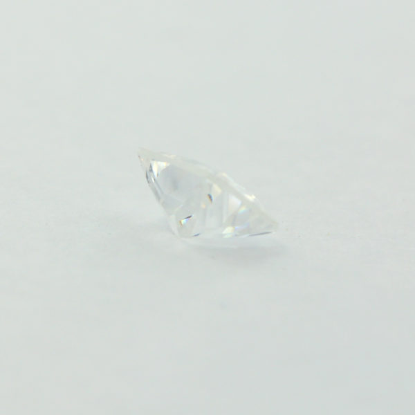 Loose Emerald Cut Clear CZ Gemstone Cubic Zirconia April Birthstone Side