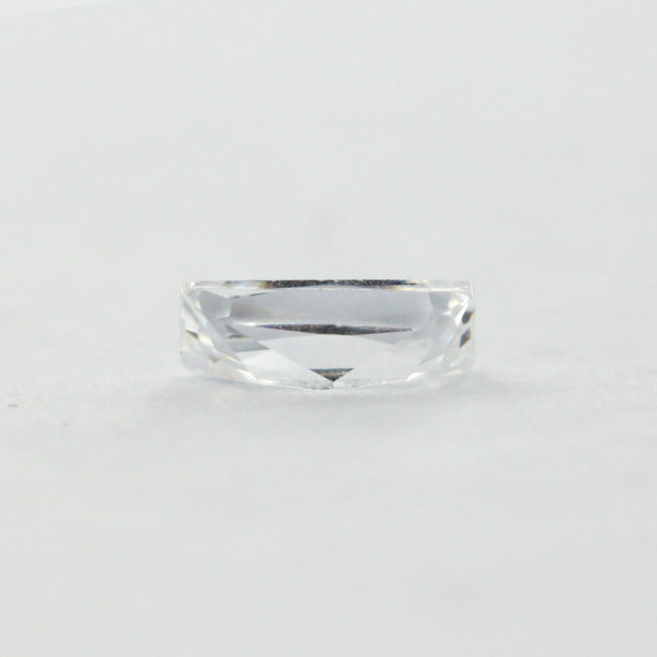 Loose Straight Baguette Clear CZ Gemstone Cubic Zirconia April Birthstone Down