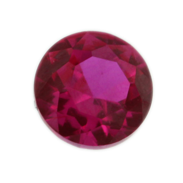 Loose Round Cut Ruby CZ Gemstone Cubic Zirconia July Birthstone - Image 7
