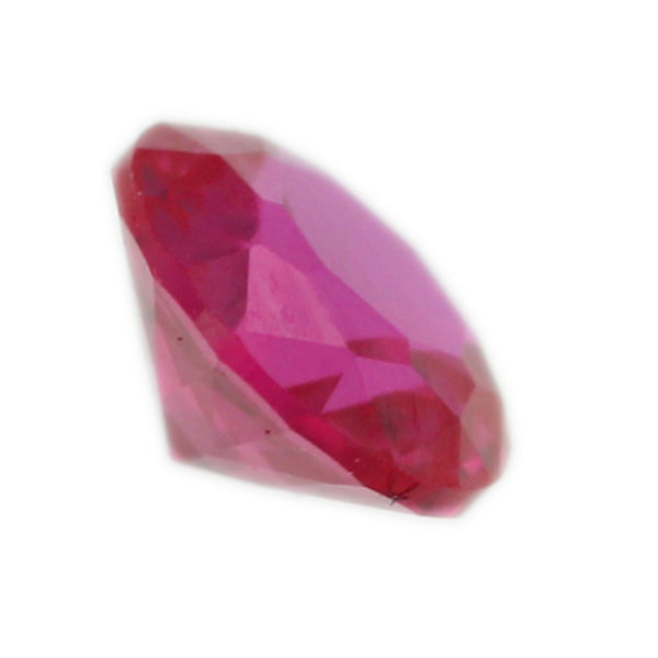 Loose Round Cut Ruby CZ Gemstone Cubic Zirconia July Birthstone - Image 8