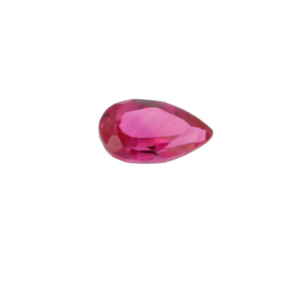 Loose Pear Shape Ruby CZ Gemstone Cubic Zirconia July Birthstone - Image 7