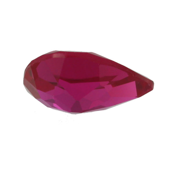 Loose Pear Shape Ruby CZ Gemstone Cubic Zirconia July Birthstone - Image 9