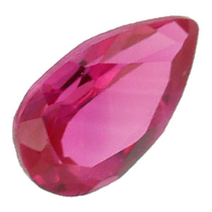 Loose Pear Shape Ruby CZ Gemstone Cubic Zirconia July Birthstone