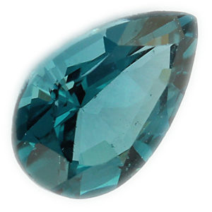 Loose Pear Shape Blue Zircon CZ Gemstone Cubic Zirconia December Birthstone
