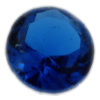 Loose Round Cut Sapphire CZ Gemstone Cubic Zirconia September Birthstone