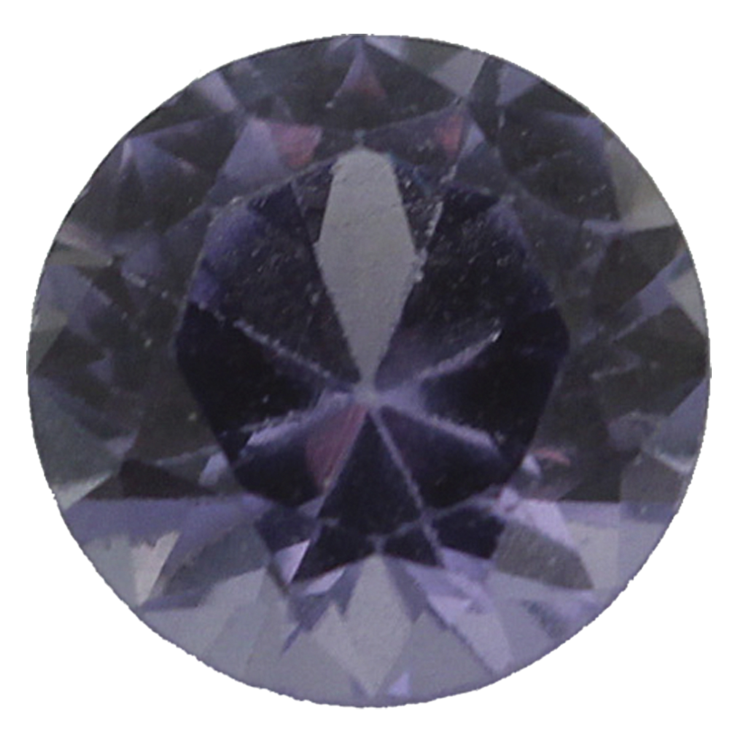 Loose Round Cut Alexandrite CZ Gemstone Cubic Zirconia June Birthstone