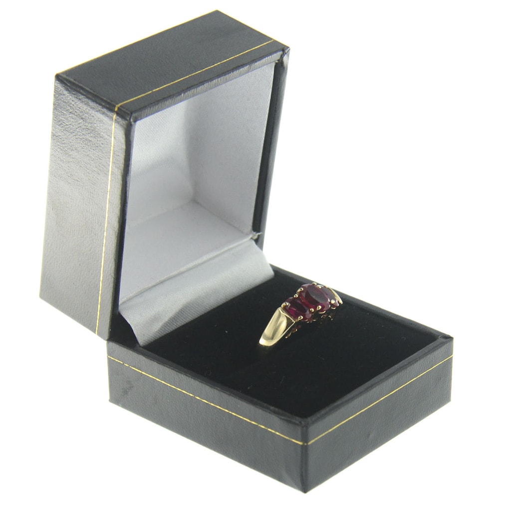 Wholesale Jewelry Boxes: Black Velvet Ring Box