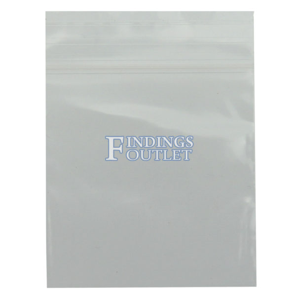 2x2 Plastic Resealable Bags Clear Zip Lock 2 Mil Single