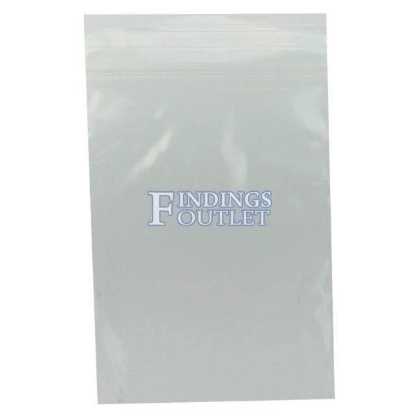 3x4 Plastic Resealable Bags Clear Zip Lock 2 Mil Single