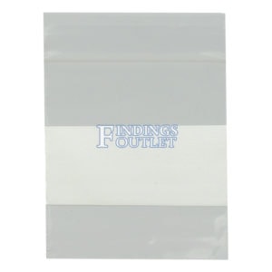 2x2 Plastic Resealable Bags Clear Zip Lock 2 Mil w/ Writing Block Single