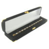 Black Velvet Treasure Chest Bracelet Box Display Jewelry Gift Box