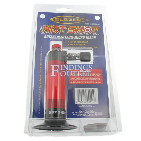 Blazer MT3000 Butane Refillable Torch Package