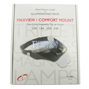 Headband Magnifier With Light Box