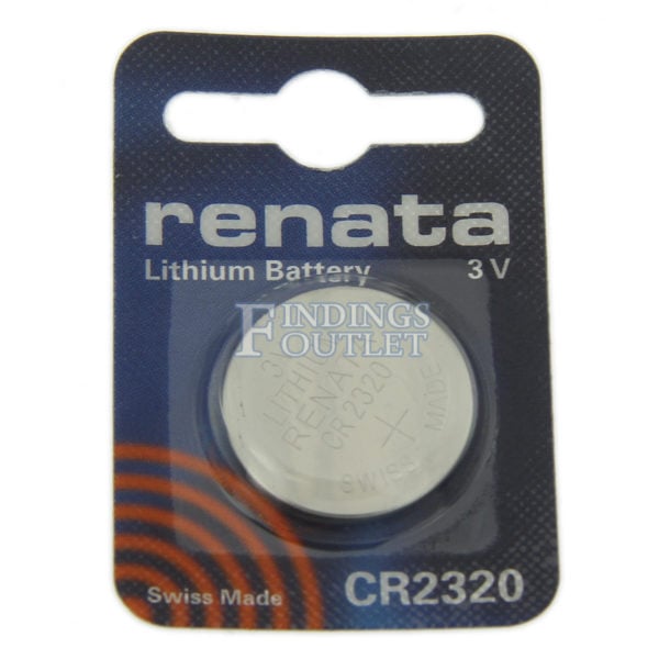 Renata CR2320 Watch Battery 3V Lithium Swiss Made Cell Single