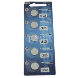 Renata CR1225 Watch Battery 3V Lithium Swiss Made Cell Pack