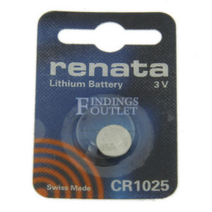 Renata CR1025 Watch Battery 3V Lithium Swiss Made Cell Pack