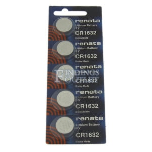 Renata CR1632 Watch Battery 3V Lithium Swiss Made Cell Pack
