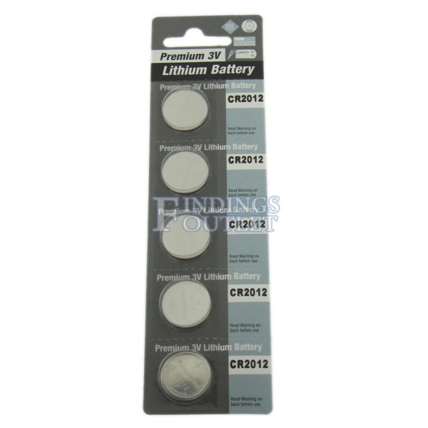 Panasonic CR2012 Watch Battery 3V Lithium Cell Pack