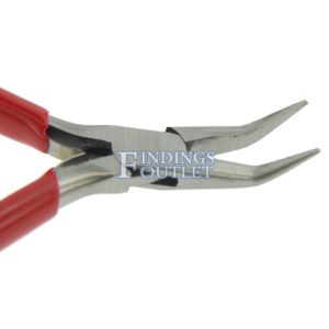 Fine Curved Nose Beading Plier Jewelry Design & Repair Tool Zoom