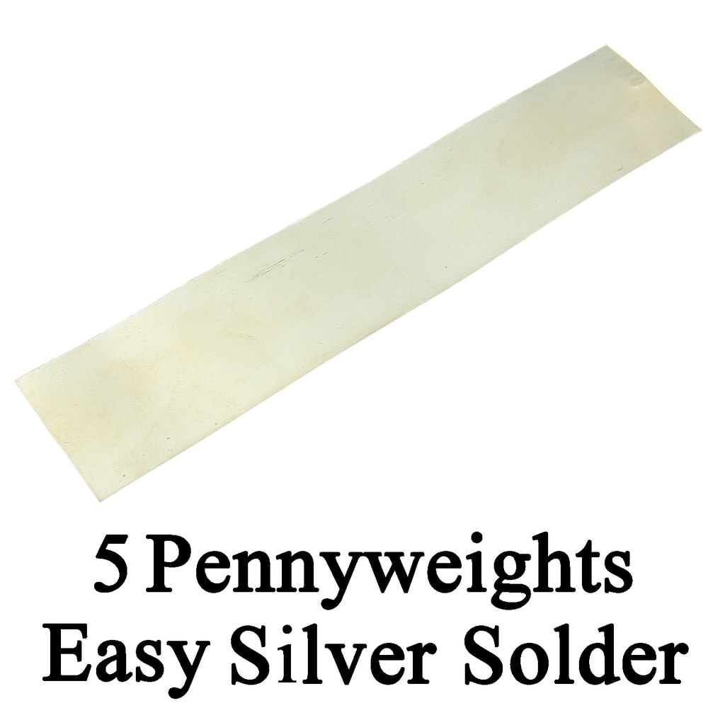 Silver Solder Sheet 5 DWT Easy Soft Repair Solder Jewelry Making Soldering  Tool - Findings Outlet