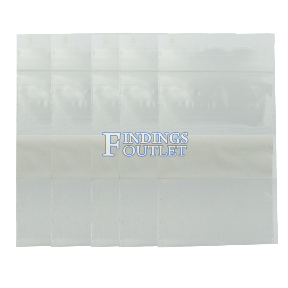 2 x 3 Resealable Zip Bags by Bead Landing in Clear | Michaels