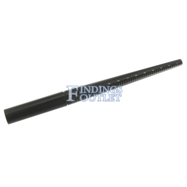 Aluminum Grooved Ring Sizer Mandrel Ring Stick 1-15 US Sizes Single