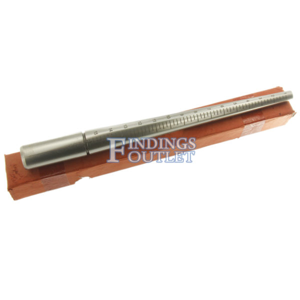 Hardened Steel Ring Stick Sizer Mandrel Ring Stick 1-15 US Sizes Package