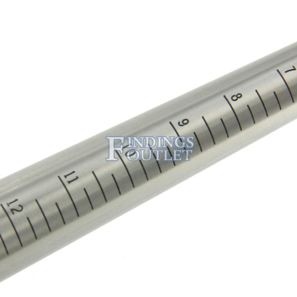 Hardened Steel Ring Sizer Mandrel Ring Stick 1-16 US Sizes Zoom 2