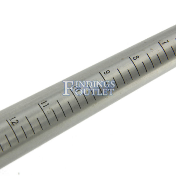 Hardened Steel Ring Sizer Mandrel Ring Stick 1-16 US Sizes Zoom 2