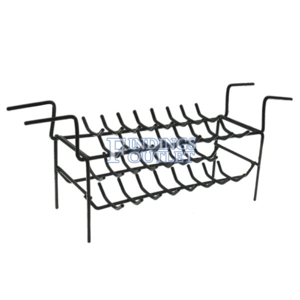 64 Hook Ultrasonic Cleaning Rack For Hanging Jewelry Angle