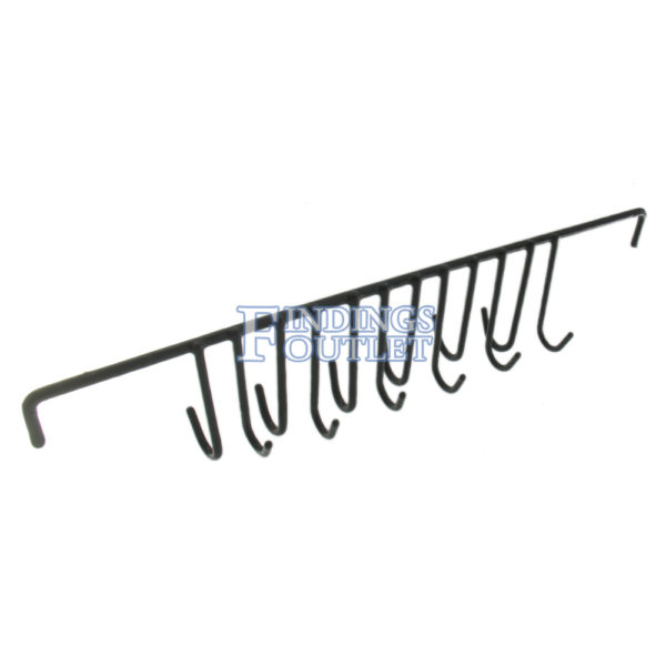 12 Hook Ultrasonic Cleaning Rack For Hanging Jewelry Angle