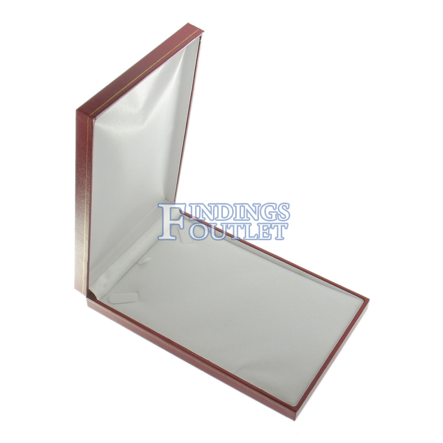 Jewellers Wholesale Red Leatherette Earring Boxes Jewellery Display Gift Box