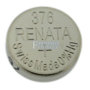 Renata 376 Watch Battery SR626W Swiss Made Cell Single