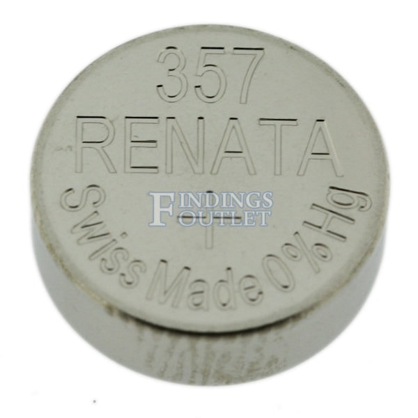 Renata 357 Watch Battery SR44W Swiss Made Cell Single