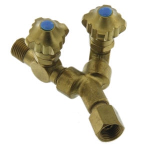 Oxygen Y Connector With Valve
