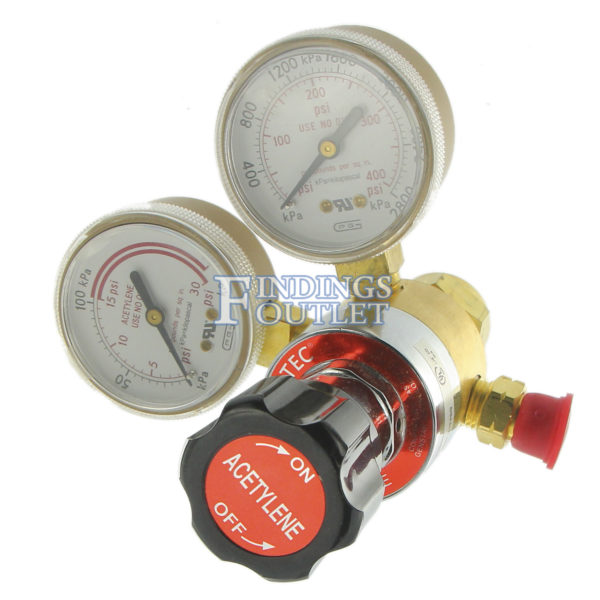 Gentec Small Torch Acetylene Regulator