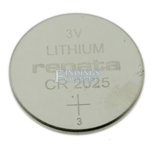 Renata CR2025 Watch Battery 3V Lithium Swiss Made Cell Single