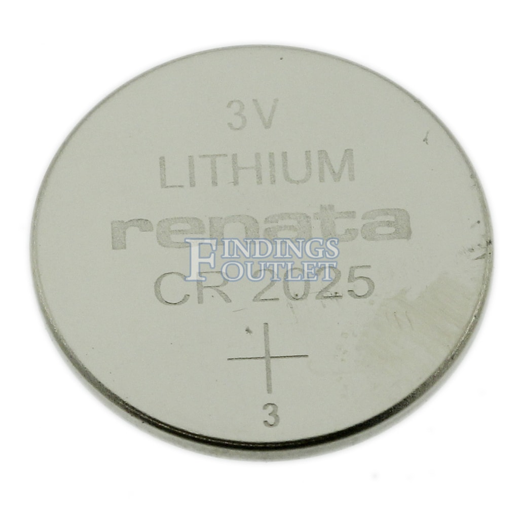 Renata CR2025 Battery 3V Lithium Coin Cell, Bulk