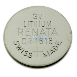 Renata CR1616 Watch Battery 3V Lithium Swiss Made Cell Single